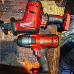 Impact Wrench And Sawsall 