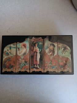 1987 Coca Cola Jewelry Box