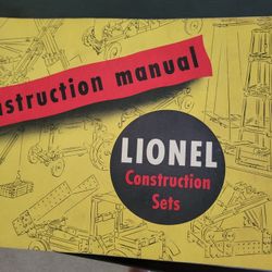 Vintage Lionel Construction Set From 1947