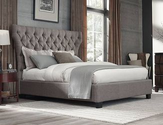 Upholstered Platform Bed