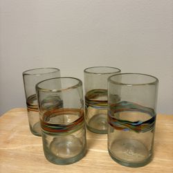  Set of 16oz, Glasses 