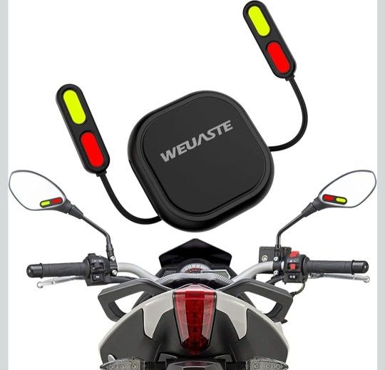 BSD01 Motorcycle BSD Blind Spot Detection System, 24GHz Millimeter-Wave Radar, RCW Rear Collision Warning, IP67 Waterproof, All-Weather Safety Protect