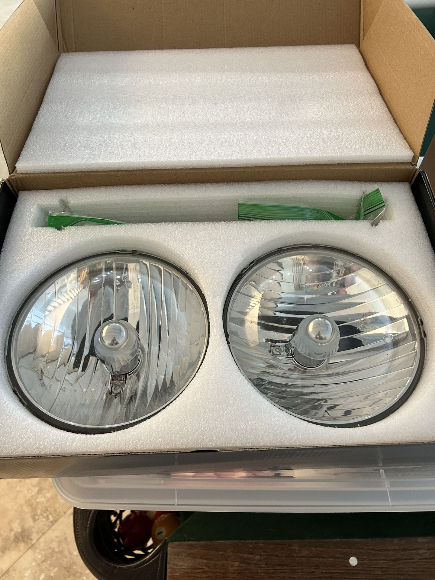 Jeep Wrangler Headlights and Fog Lights