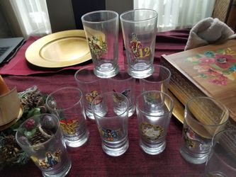Mid century Vintage collectible Libby Curio 12 days of Christmas