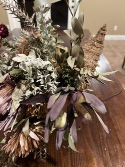 Dried Flowers Cornucopia 