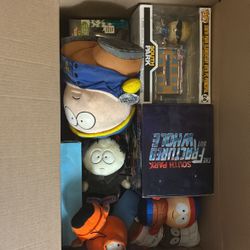 South Park rare lot including funkos plushies and more!