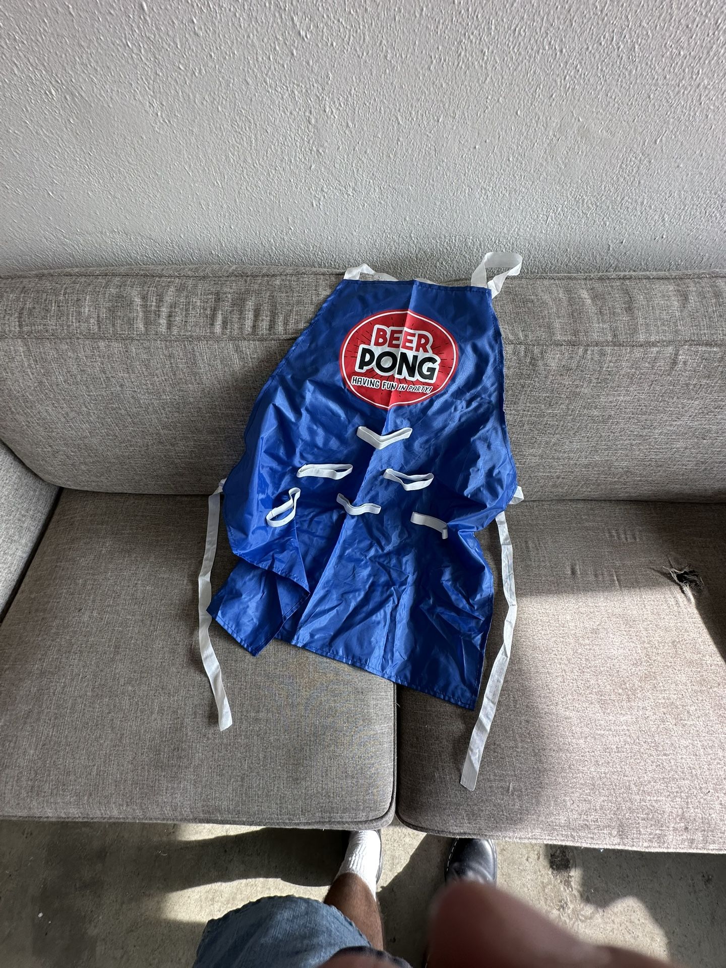 Beer Pong Apron Party Drinking Game Apron