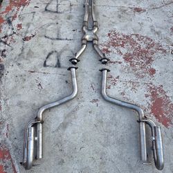 Solo performance  Cat back Exaust for v6 charger/challenger