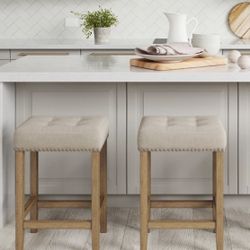 SET OF 2 MODERN BARSTOOLS NEW 