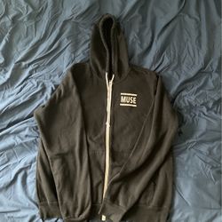 MUSE Simulation Theory Zip Up Hoodie Sweatshirt Used
