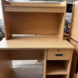 All wood desks, many available $45 