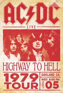 AC/DC Poster
