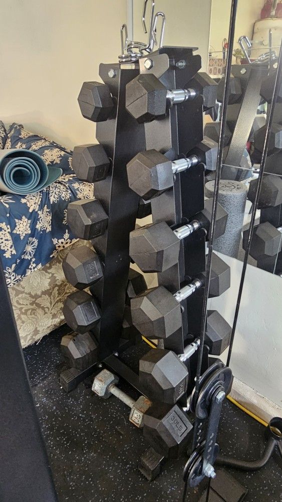 5-30 Lbs Dumbbell Set (210lbs Total)