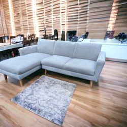 Beautiful  West Elm With Chaise