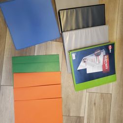 School Supply Binder/folder lot.