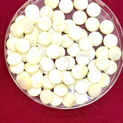 Lot Of Mother Of Pearl Coin Beads