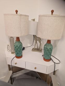 Palm lamps - almost new