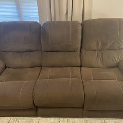 Reclining Couch And Love Seat