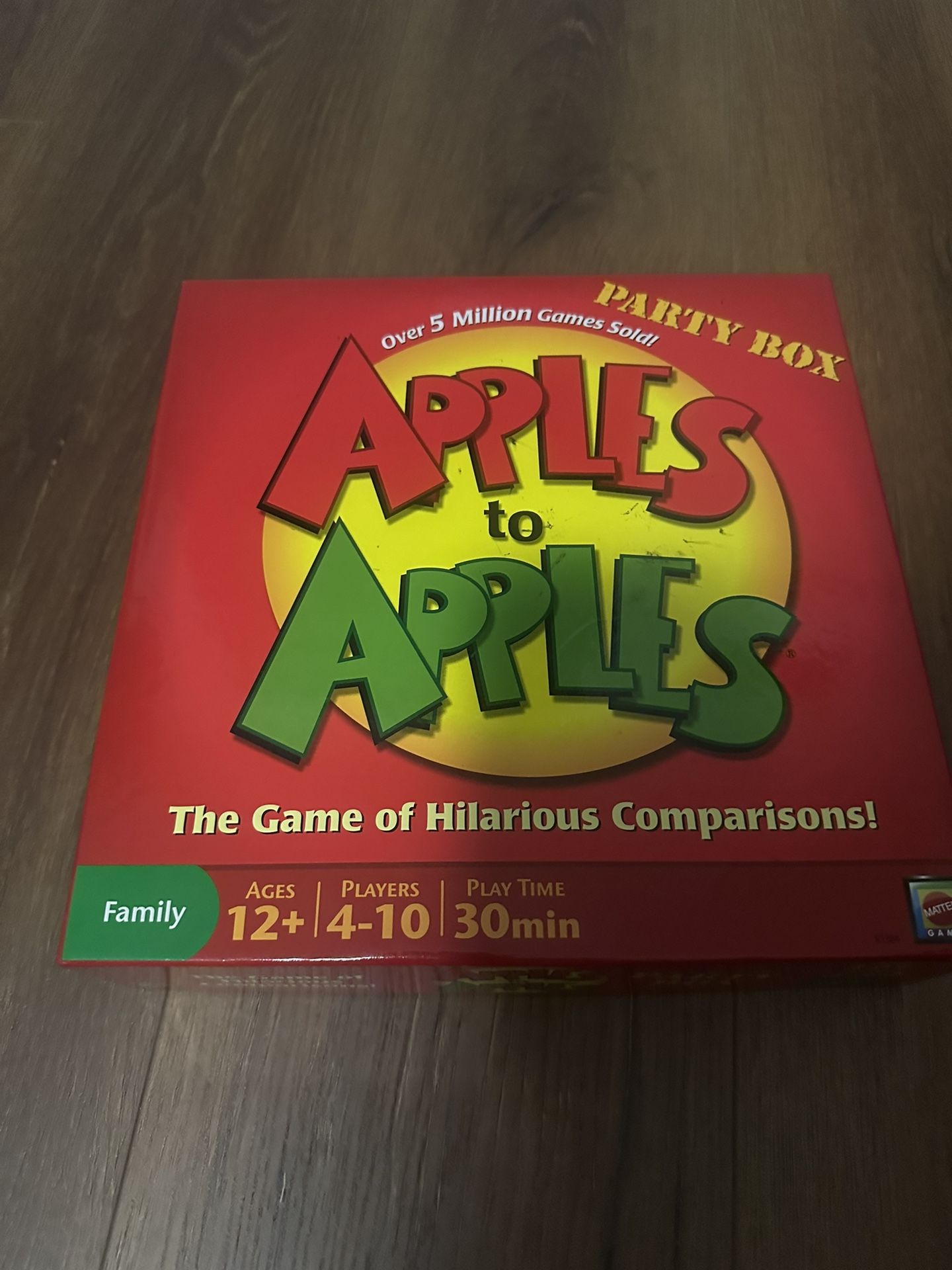 Apples To Apples Board Game 