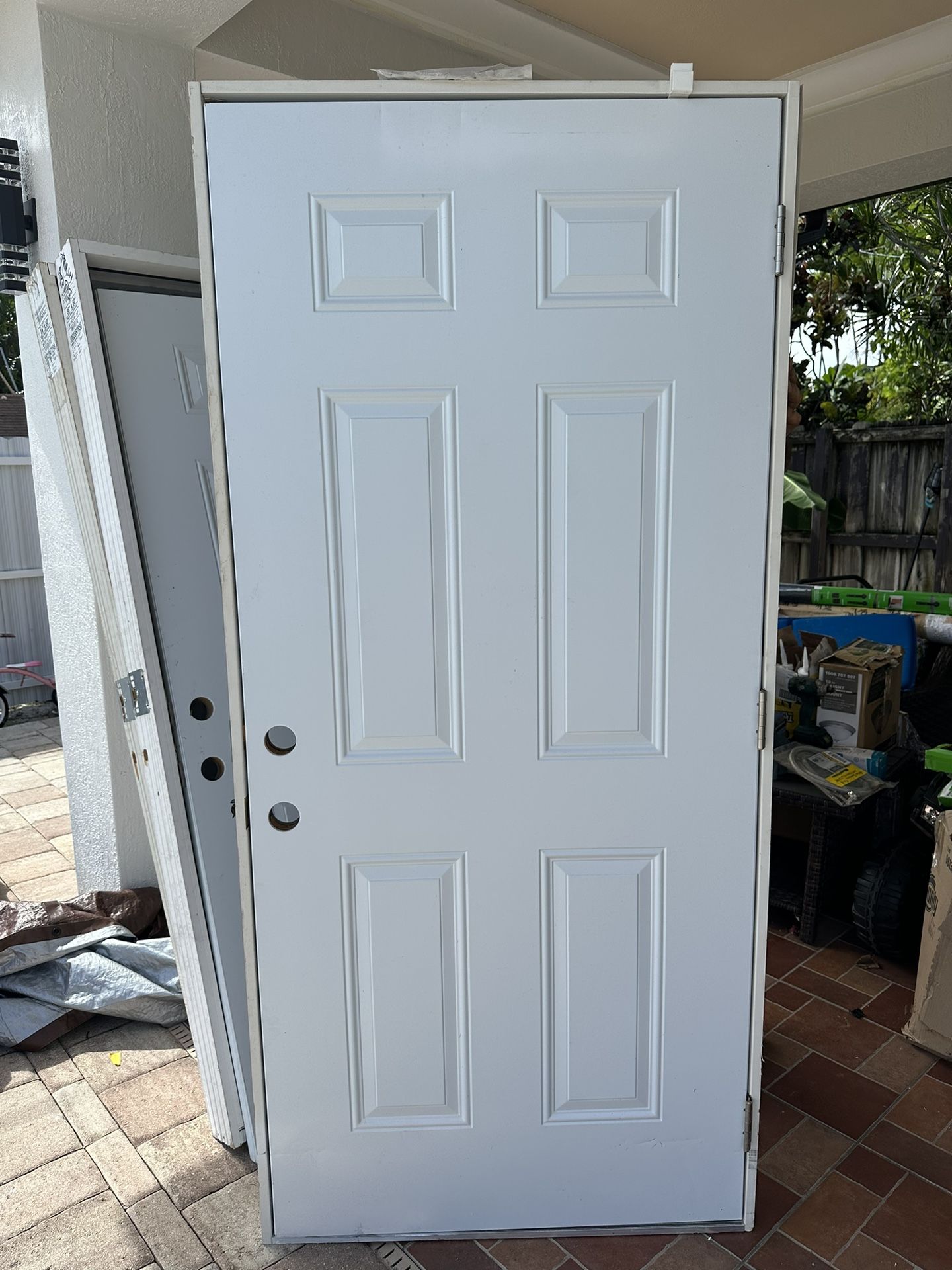 36 X 80 Impact Steel Exterior Door