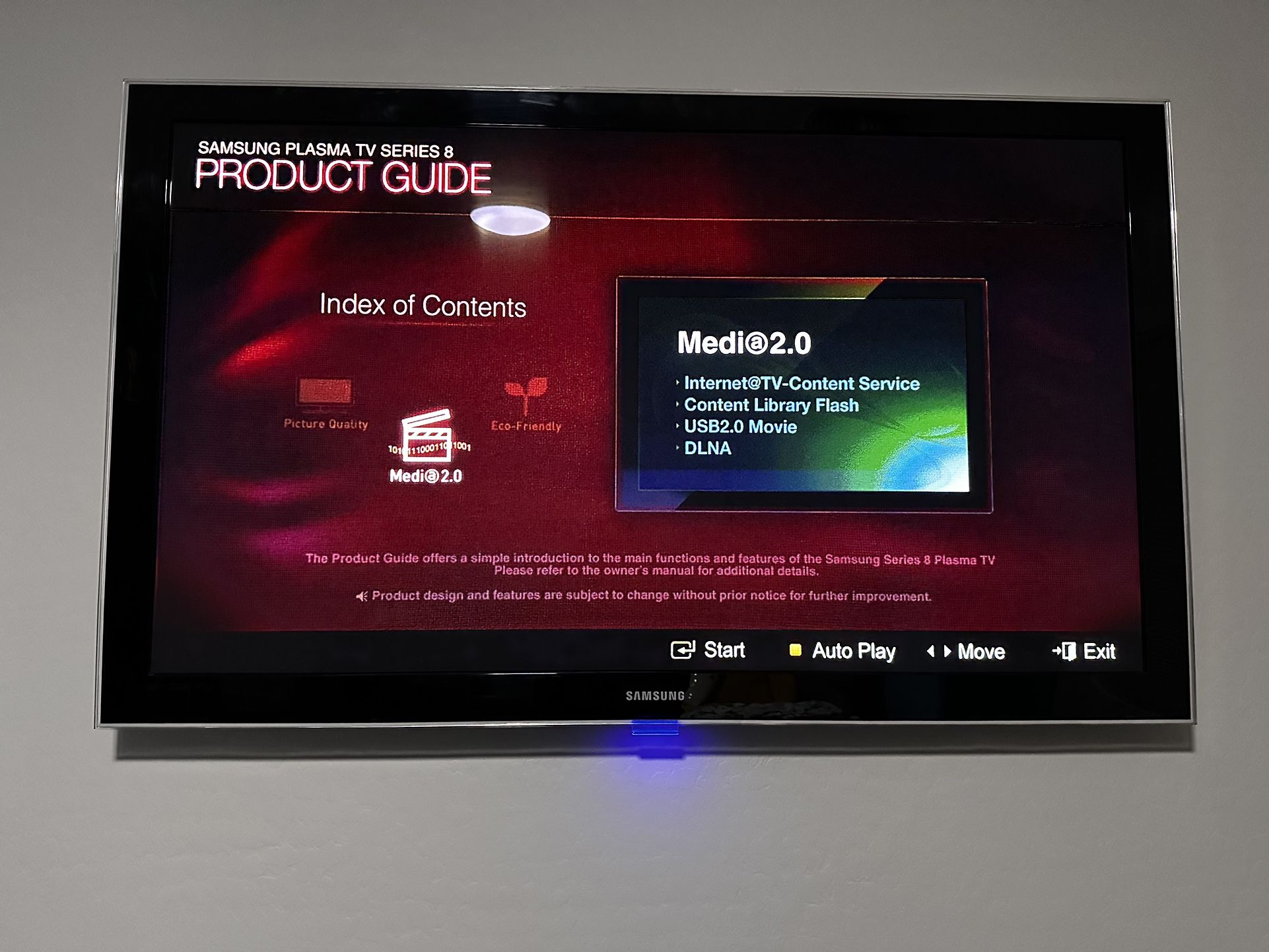 Samsung 58” TV PN58B860 And Wall Mount