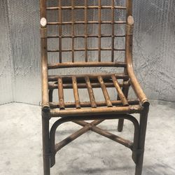 Vintage Bamboo Chair 