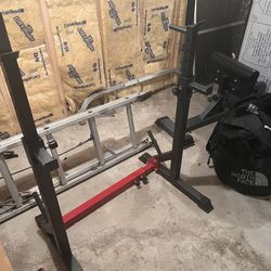 Adjustable Squat/ Bench Rack