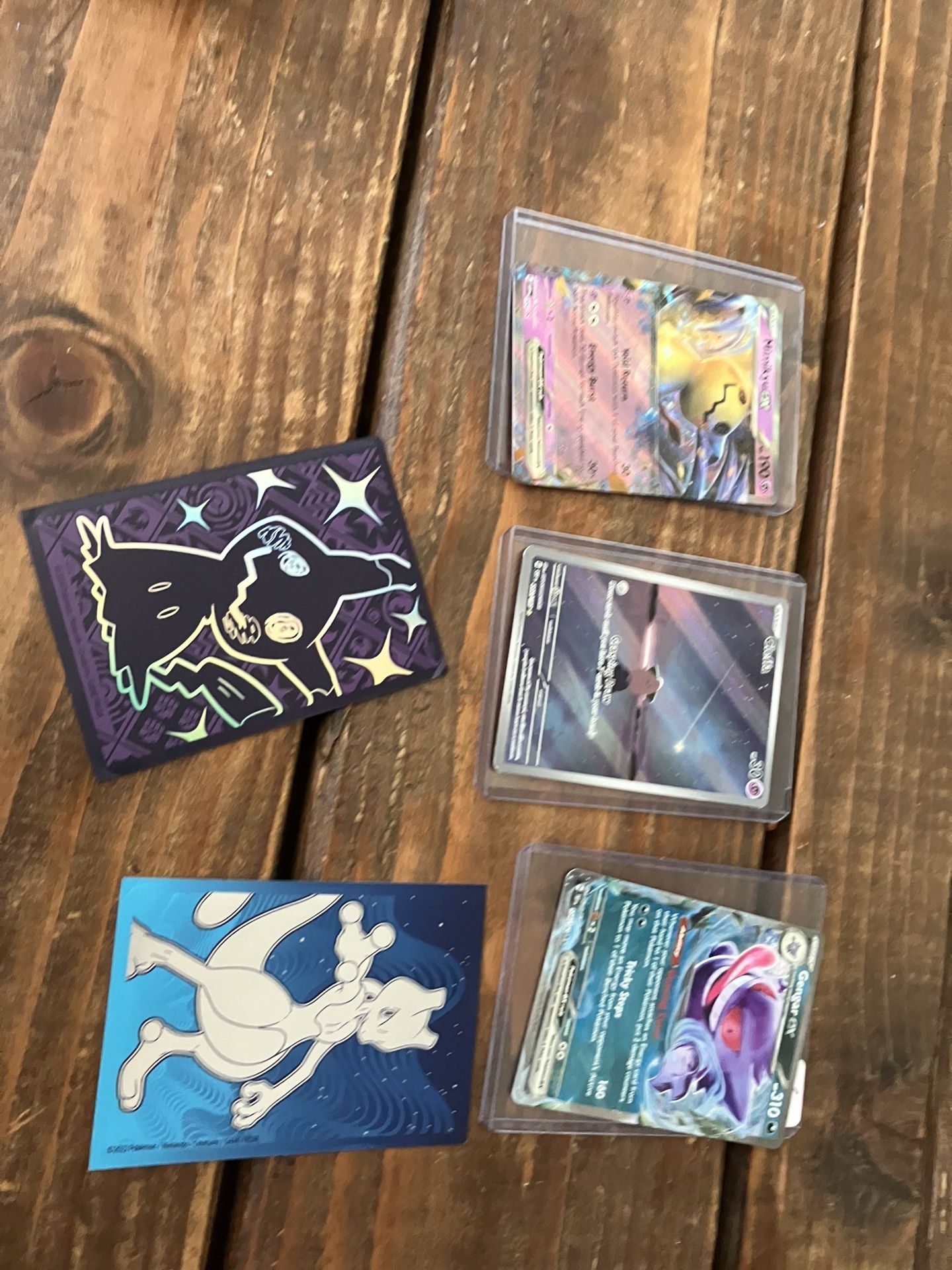Gentle Ex With Cleffa Obsidian Flames And Mimikyu Ex