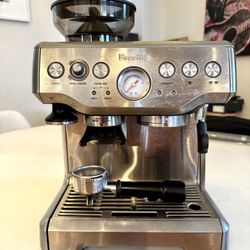 Breville Barista Express Espresso Machine FREE