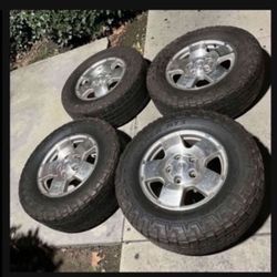 4 — 275/70r18 5x150 5x5.91 Stock Toyota Tundra Sequoia Wheels Rims Alloy Tires!!
