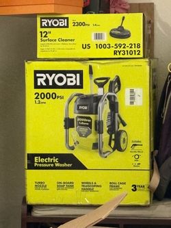 Ryobi pressure washer 2000 psi