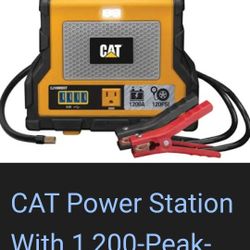 Cat Portable  Car Jump Start 1200peak