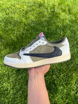 Travis Scott x Air Jordan 1 Low “Medium Olive” Sizes 12
