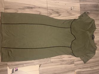 Olive Green Dress