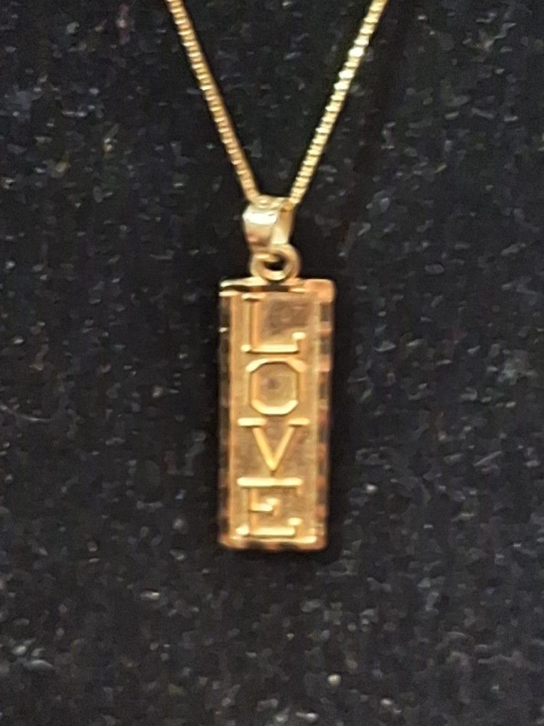 14kl Gold Excelente Estado Con Dije