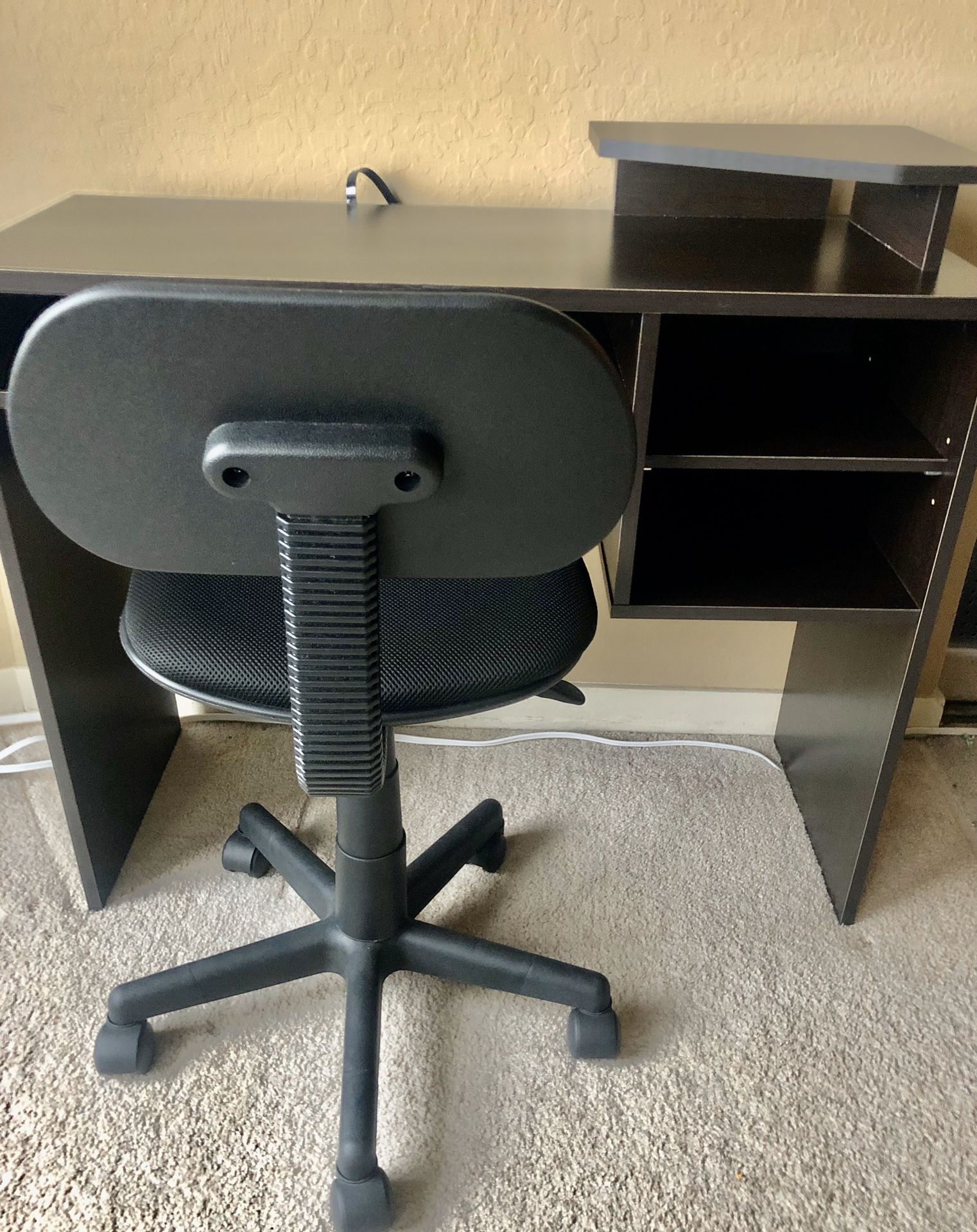 Laptop Desk with Office Chair (Workstation)