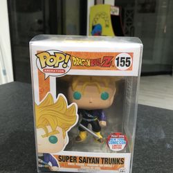 Super Saiyan Trunks 155 NYCC 2016 Funko Pop