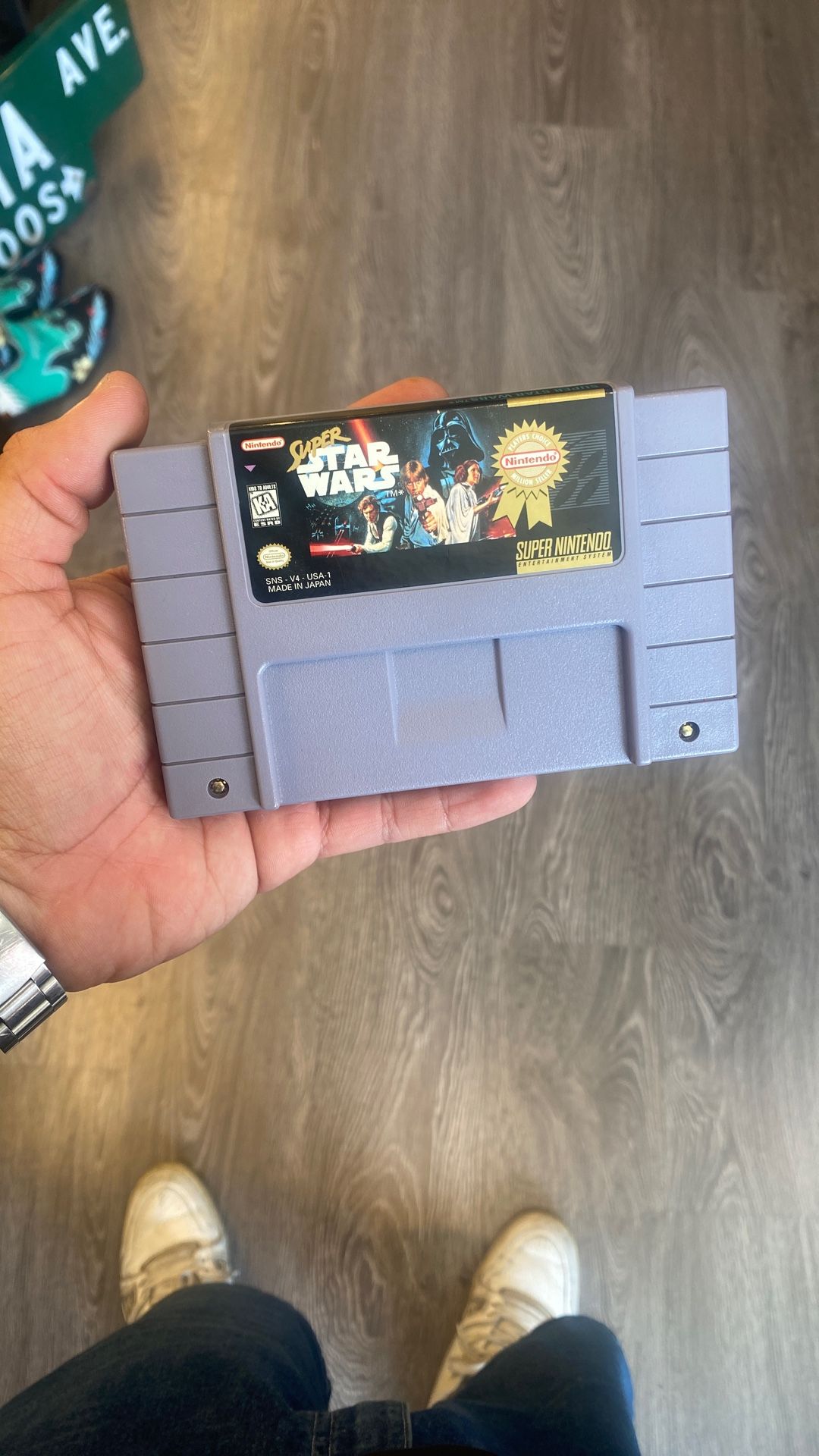 SNES Super Nintendo Super Star Wars