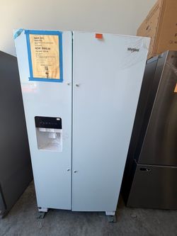 Whirlpool Side-by-Side Refrigerator White