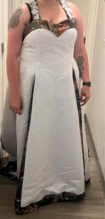 Camo Wedding Dress