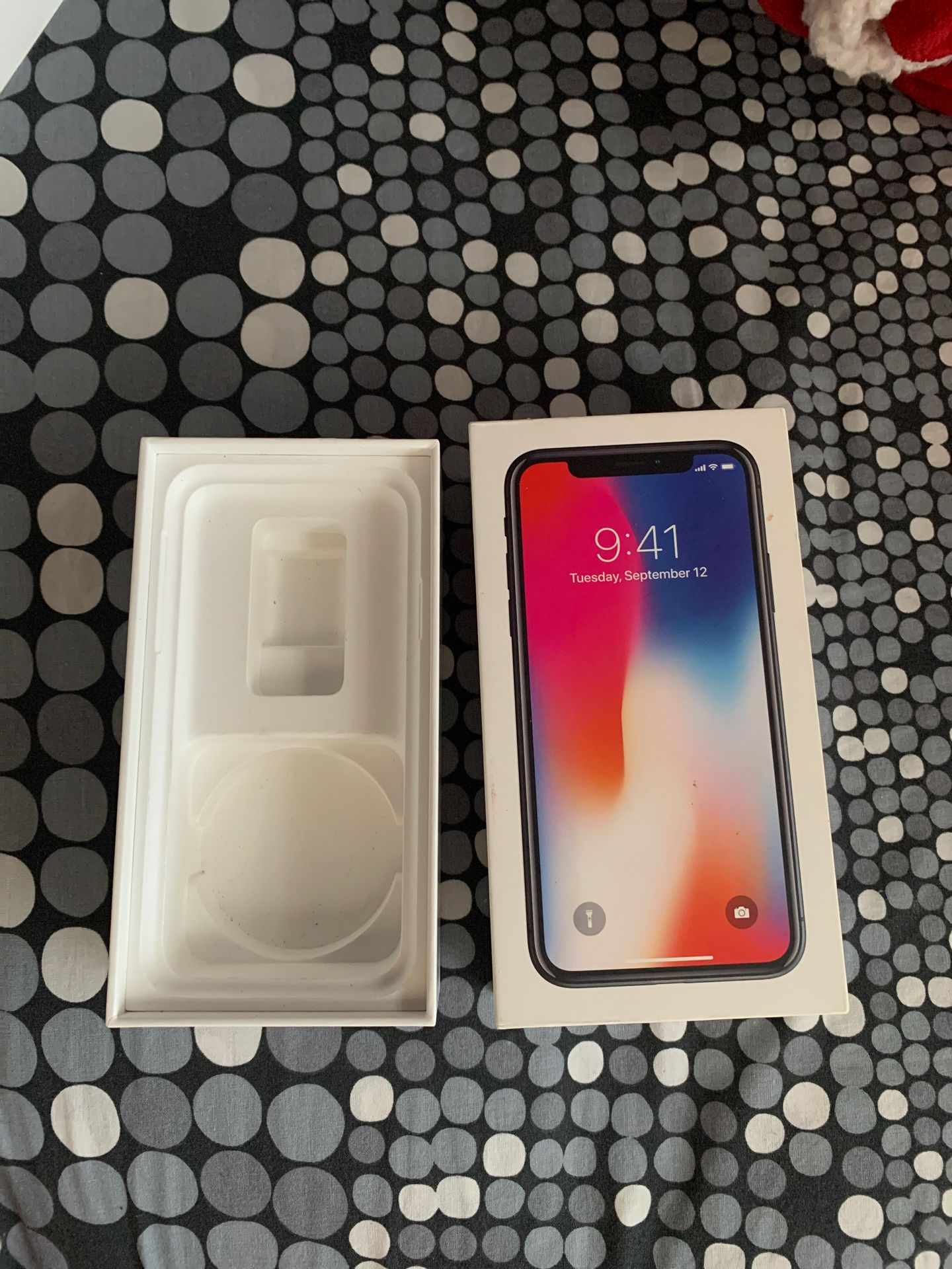 iPhone X BOX ONLY