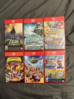 🎮🔥 BRAND NEW & FACTORY SEALED NINTENDO SWITCH 2 GAMES 🔥🎮