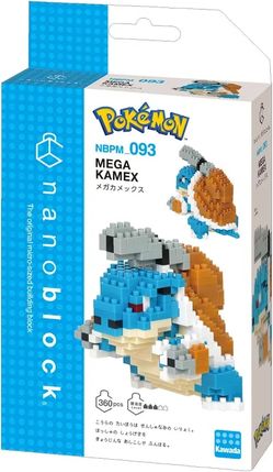 Kawada Nanoblock Pokemon Mega Blastoise Kamex