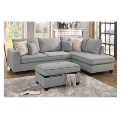 Sectional W/ottoman