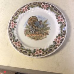 12” Vintage China Plate 