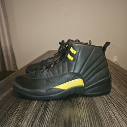 Jordan 12 Retro Black Taxi Sz 13