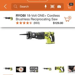 RYOBI SAW ZALL BRAND NEW 