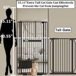 Dog or Cat Gate 30.11-33.07" Wide Safety