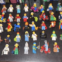 Lego mini figure lot of 40 with accessories #4