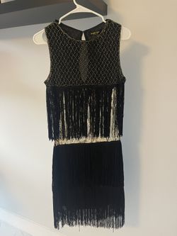 Flapper Dress & Accessories Costume 